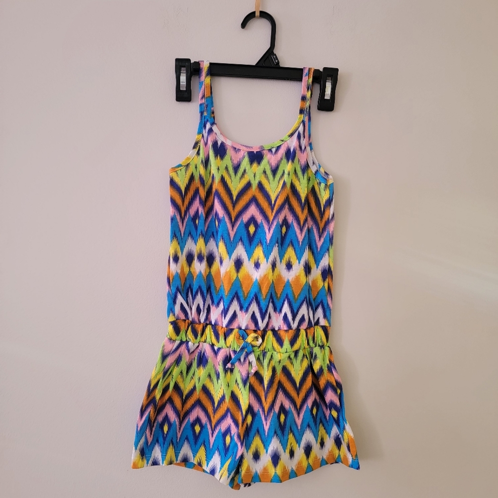 Sweet & Soft Paris Printed Romper Girl's Size 6X